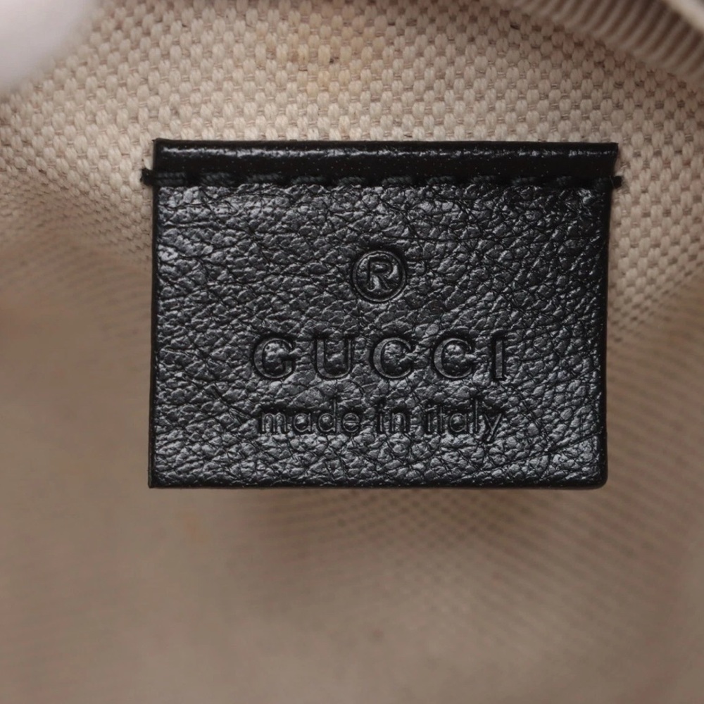 Gucci Basketball Shaped Hand Bag - Black Leather - Picture 8 of 11